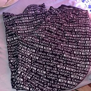 women’s Calvin Klein sleep pants